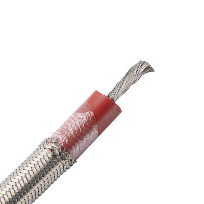 Buon prezzo La gomma di silicone ha isolato il solido ad alta temperatura schermato esterno del cavo incagliato Online