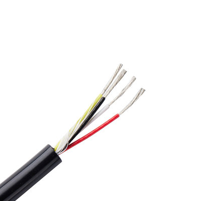 Buon prezzo 4 guaina ad alta tensione SU ORDINAZIONE del silicone di temperatura 600V del cavo composito del centro Online