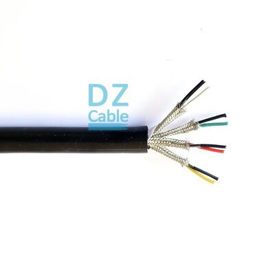 Buon prezzo Cavo per computer schermato intrecciato individualmente multi-coppia in FEP – 4 coppie 18AWG 450/750V TC/FEP/ISCR/Silicone Online