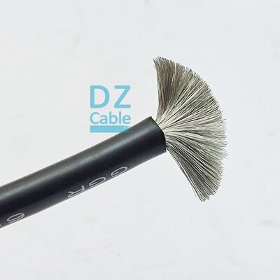 Buon prezzo Cable di silicone con conduttore ultrafine flessibile ¥ CU/silicone 6mm2 500V 200°C IEC 60228 classe 5 Online