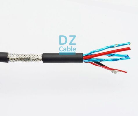Buon prezzo Cavo industriale personalizzato   Multicore + Multipair Shielded TPV Cable 4 coppie + 2 nuclei Online